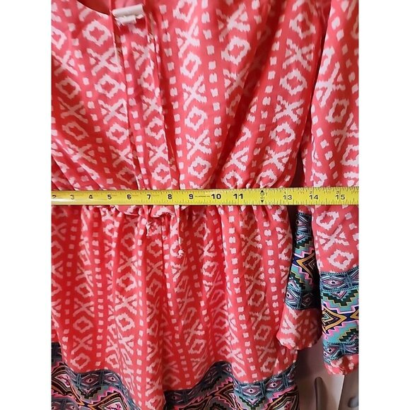 Pink Owl Romper Beautiful Spring Colors Womens Size Medium - Picture 9 of 15